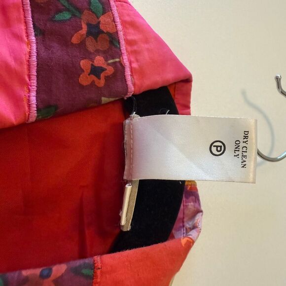 Vintage Coldwater Creek Patchwork, Embroidered Jacket Sz M Artsy, Cottagecore - Picture 15 of 16